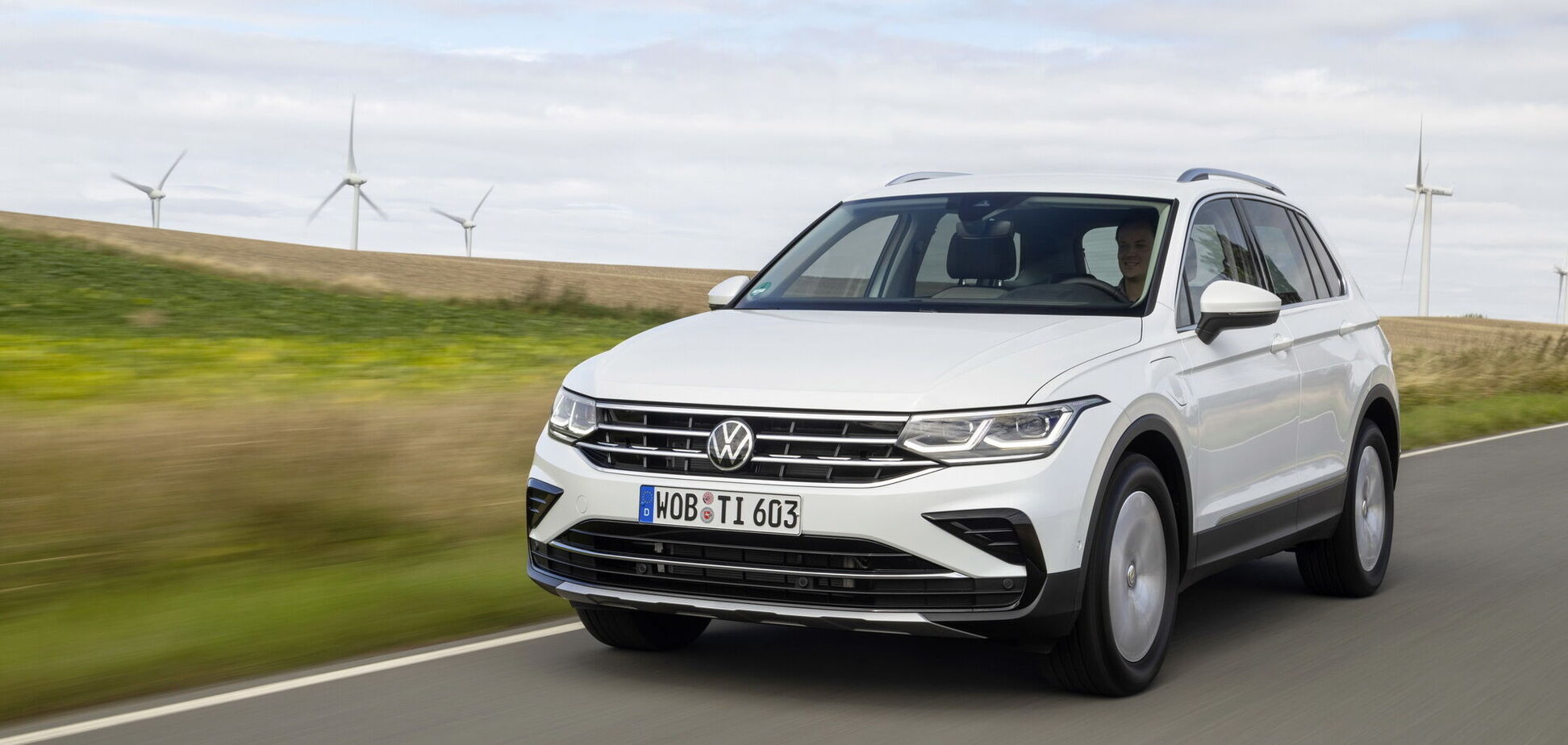 В Европе стартовали продажи гибридного Tiguan eHybrid