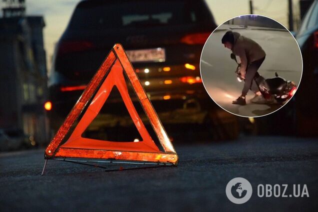 Пьяное ДТП в Киеве