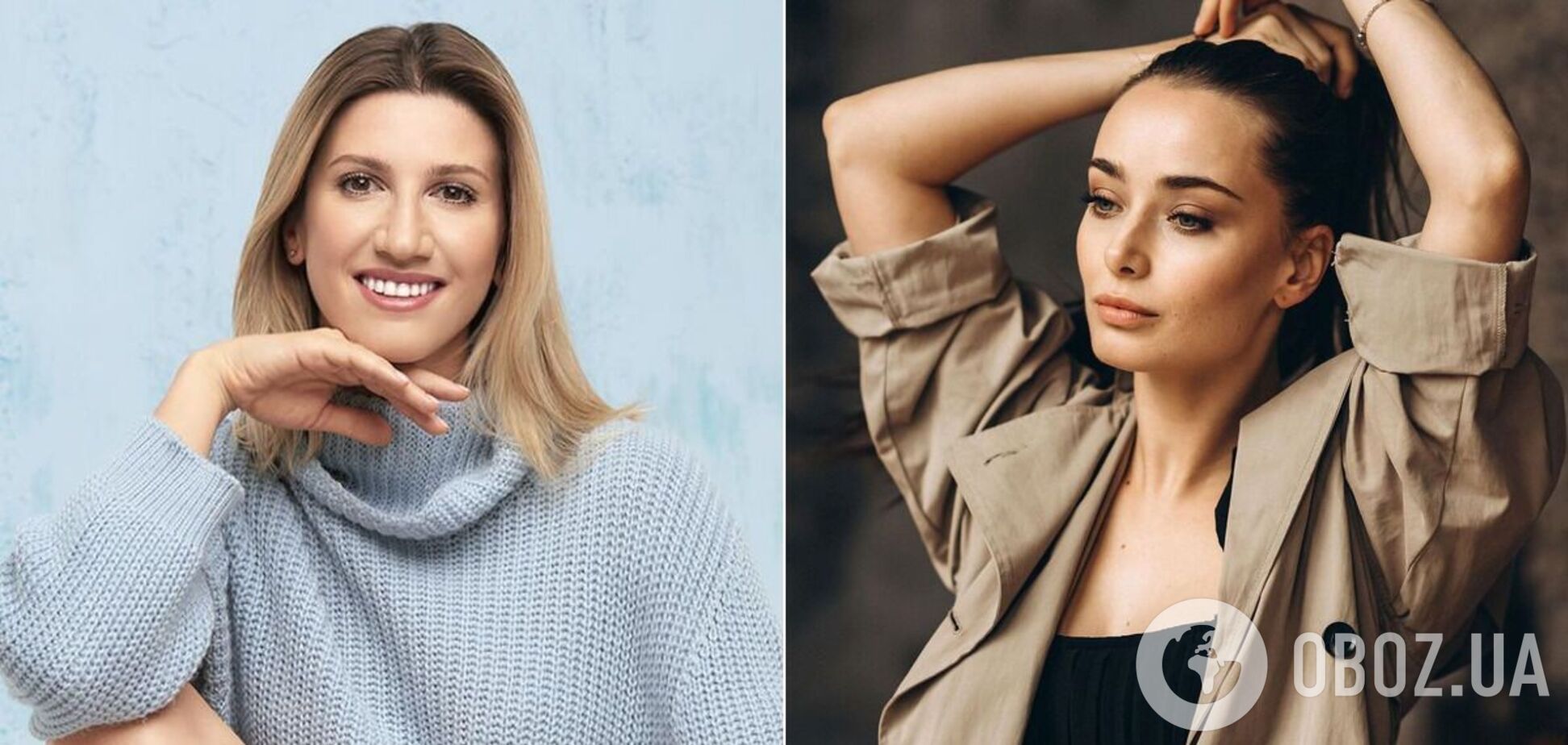 Анита Луценко и Ксения Мишина