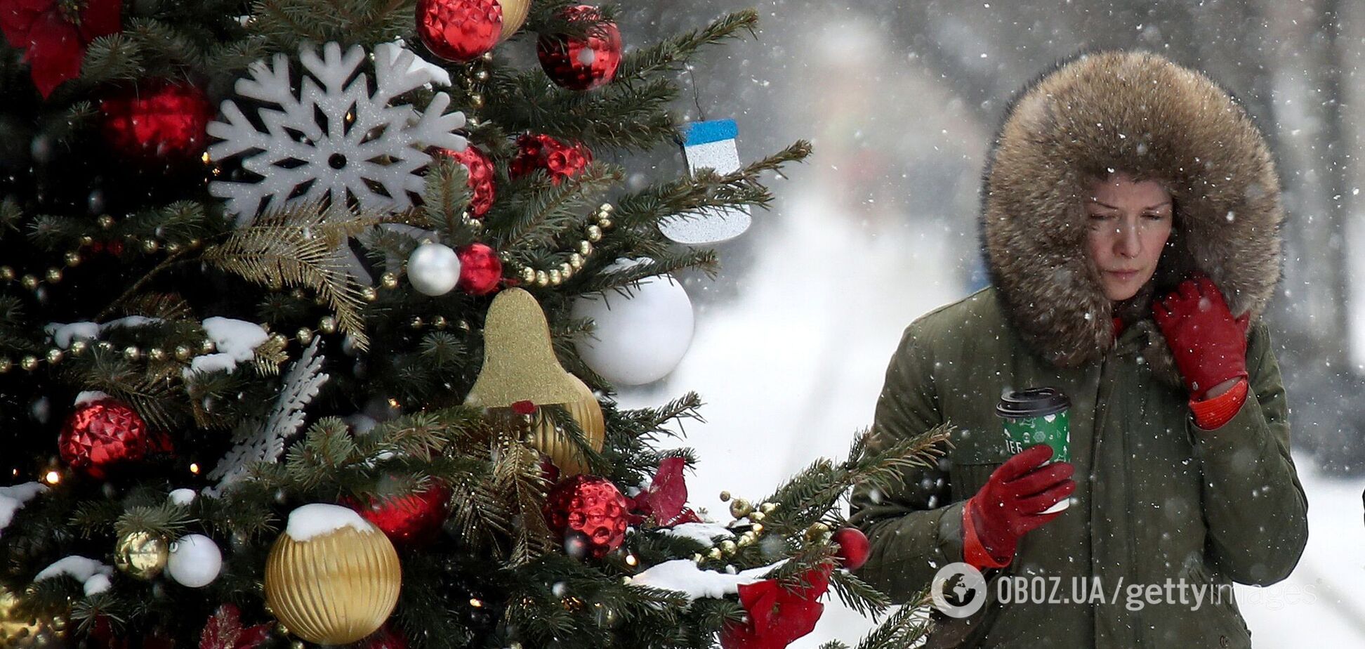 Погода в Украине на Новый год и Рождество