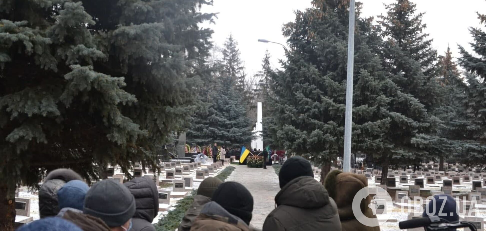 Во время похорон Кернеса запустили фейерверк