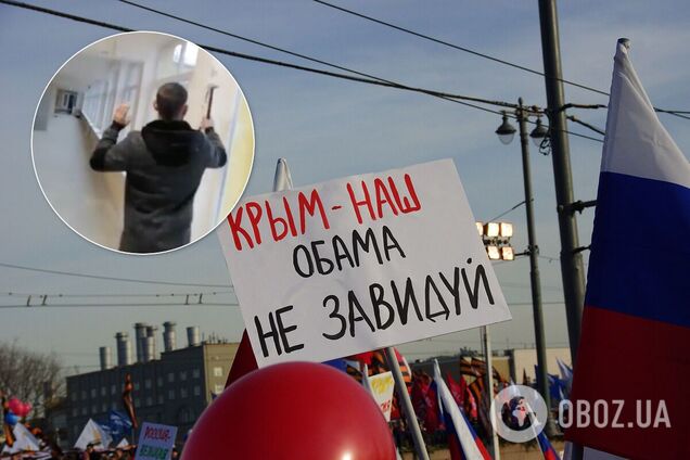 В Крыму ремонтники устроили погром в школе и попали на видео: оккупанты опровергли