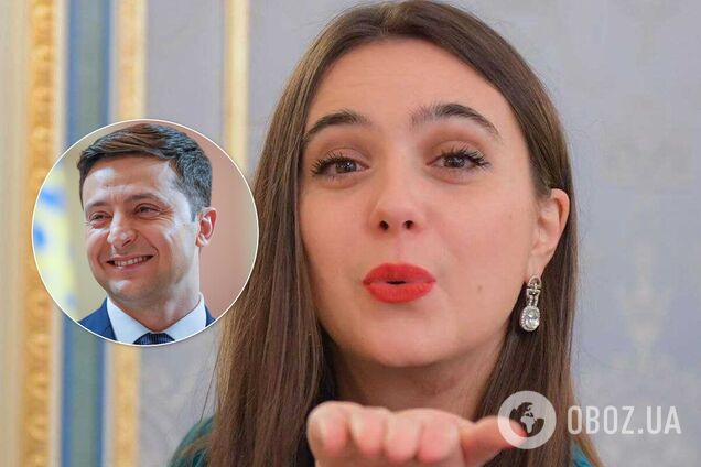 Владимир Зеленский и Юлия Мендель