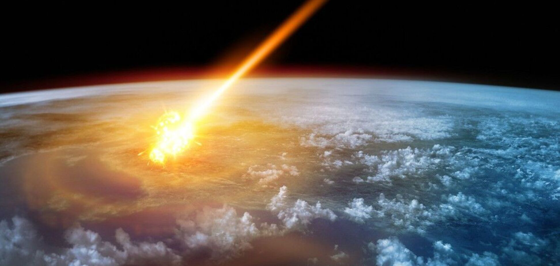 В Китае упал большой метеорит