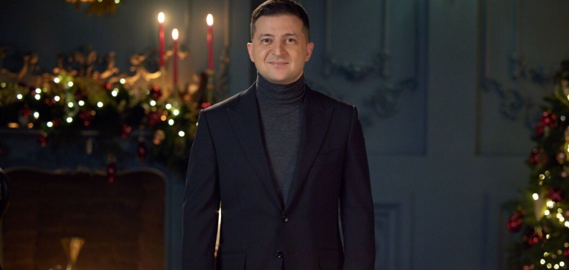 Зеленский поздравил украинцев с Рождеством и напомнил о масках