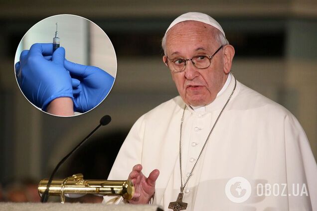 Папа Римський назвав вакцину від COVID-19 'світлом надії' і закликав зробити її доступною кожному