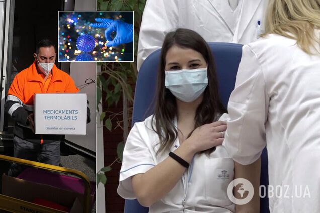 Италия начала вакцинацию против коронавируса с медиков