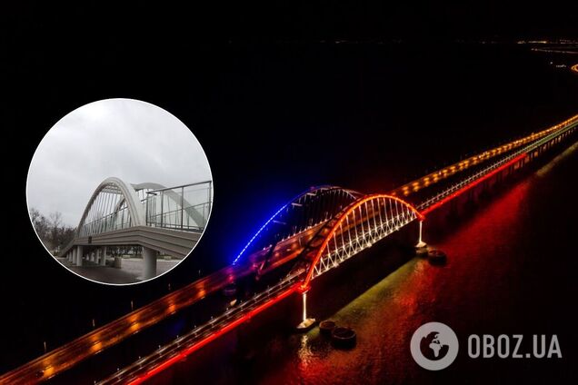 В Крыму покрылась трещинами мини-копия Керченского моста. Фото