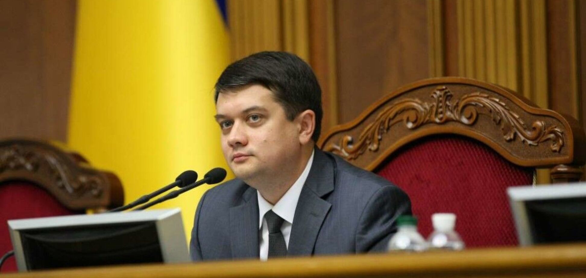 Спикер Верховной Рады Украины Дмитрий Разумков