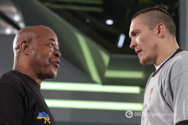 Джеймс Али Башир и Александр Усик