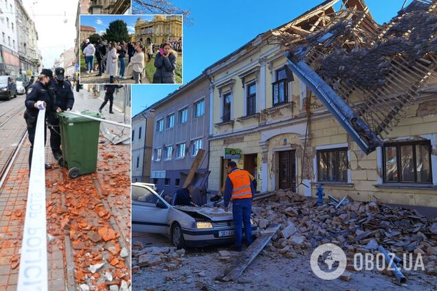 Землетрясение в Хорватии