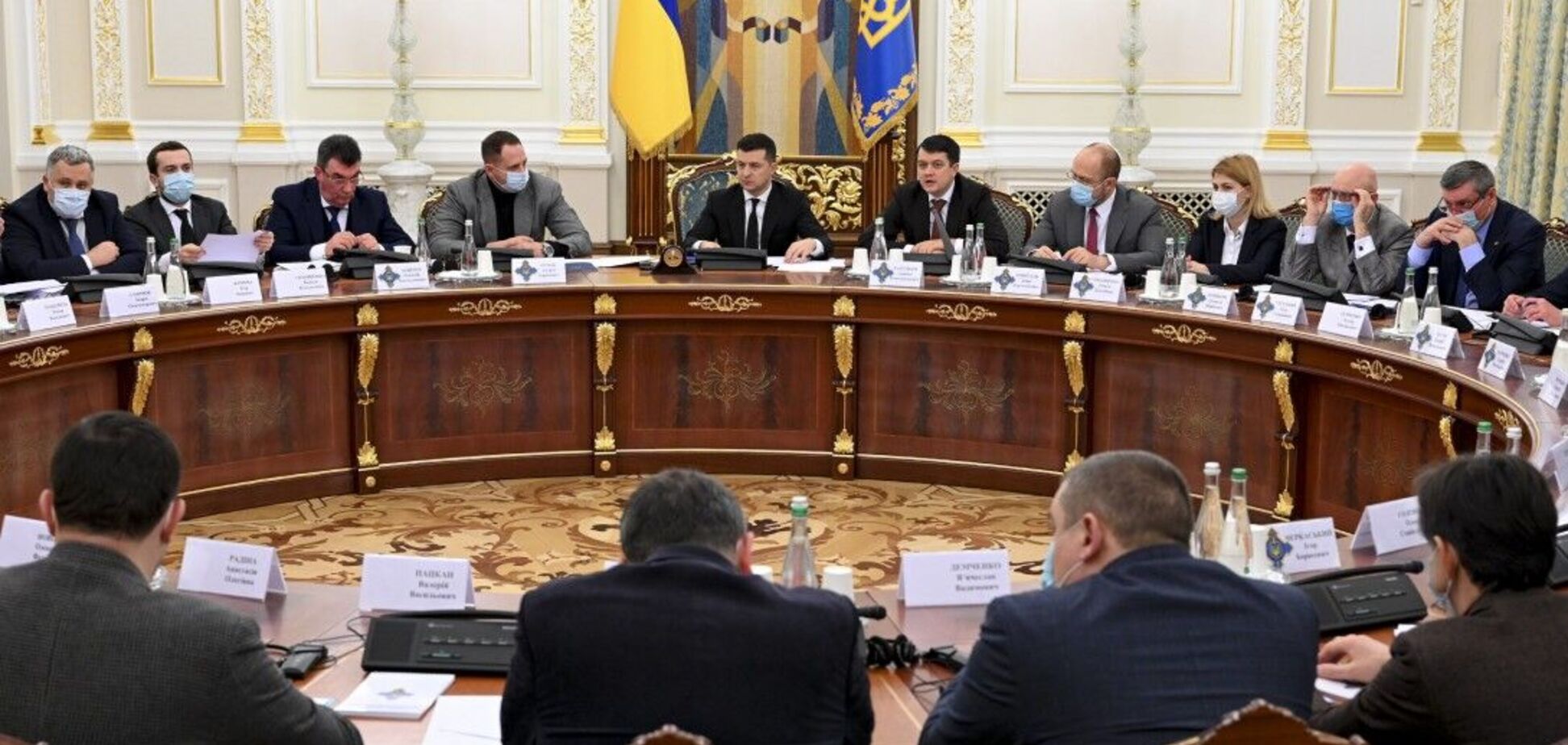 Зеленський ввів в дію рішення РНБО