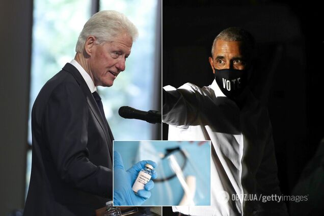 Обама, Клинтон и Буш готовы публично вакцинироваться