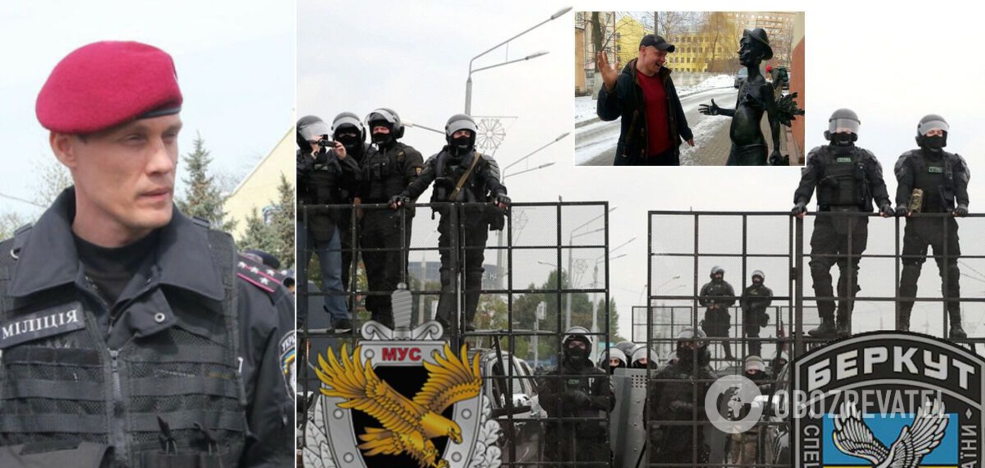 Экс-бойцов украинского 'Беркута' уличили в разгоне протестов в Беларуси. Фото