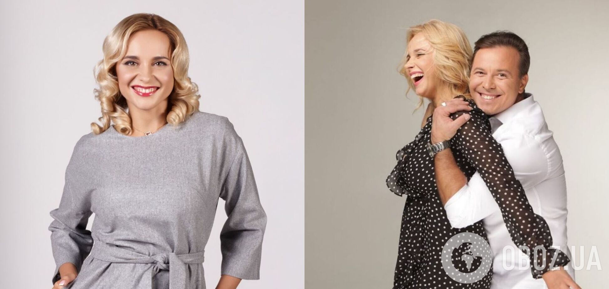 Телеведущая Лилия Ребрик с мужем Андреем Диким