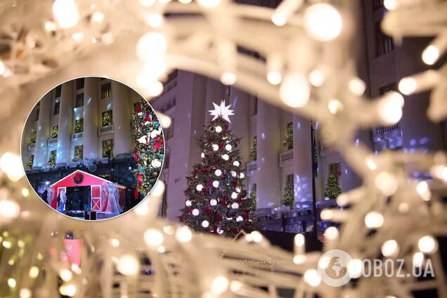 Стало відомо, скільки витратили на прикрашання Офісу президента до Нового року