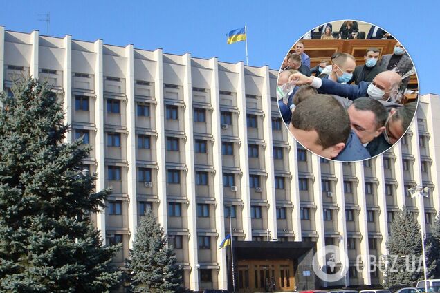 Одесские депутаты подрались