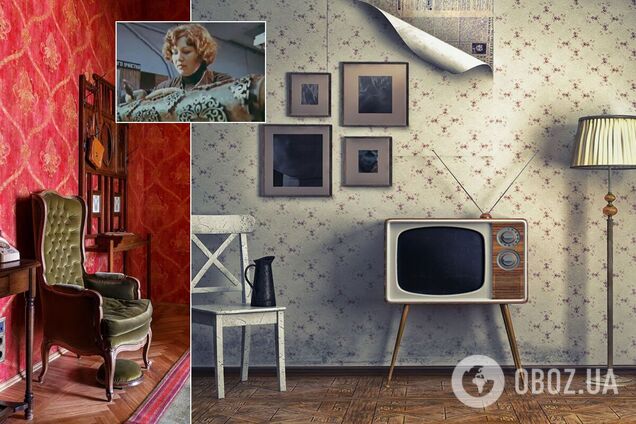 Узоры для обоев в СССР