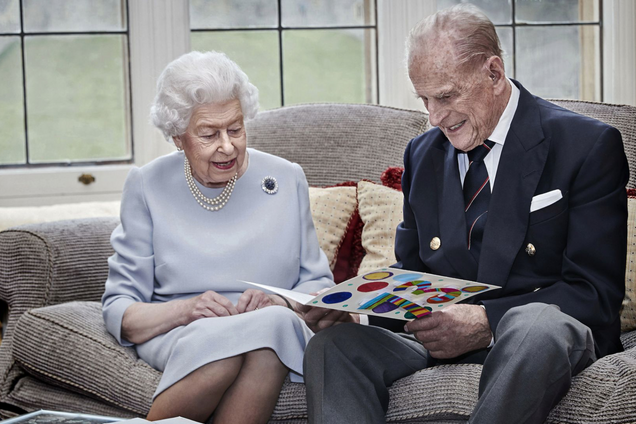 Елизавета II и Филипп в 2020 году