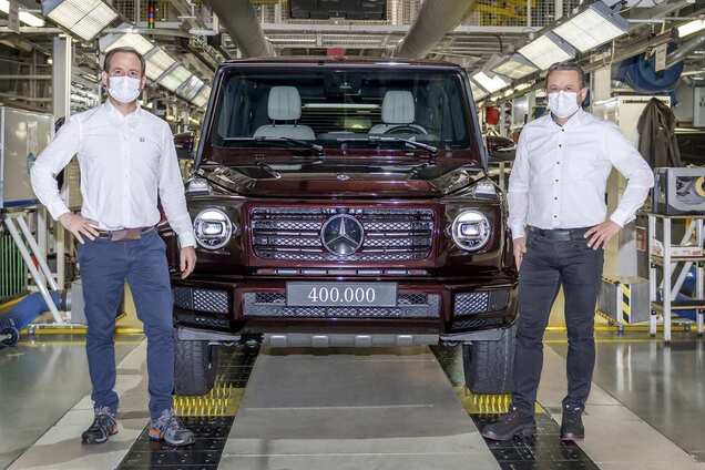 Mercedes выпустил 400 000 'Кубиков' и анонсировал электрический G-Class