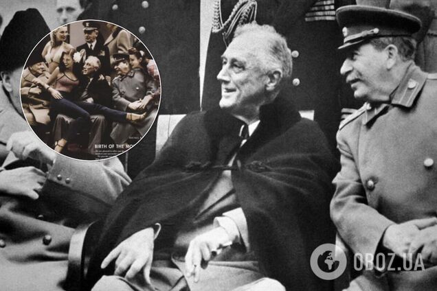 В сети вспомнили скандальный постер со Сталиным и Рузвельтом