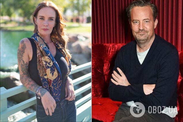 Кайти Эдвардс и Мэттью Перри