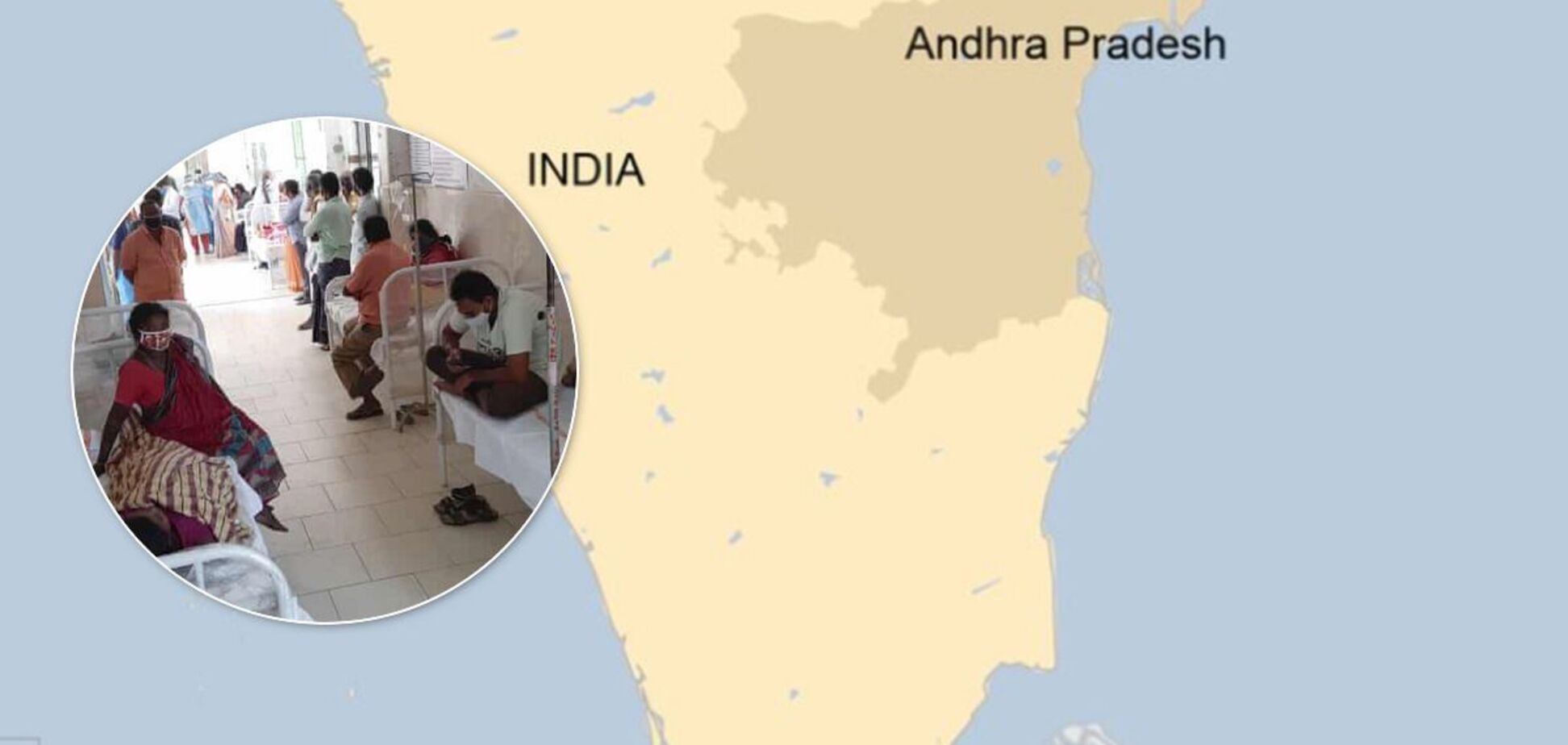 В Индии выясняют причину вспышки неизвестной болезни 