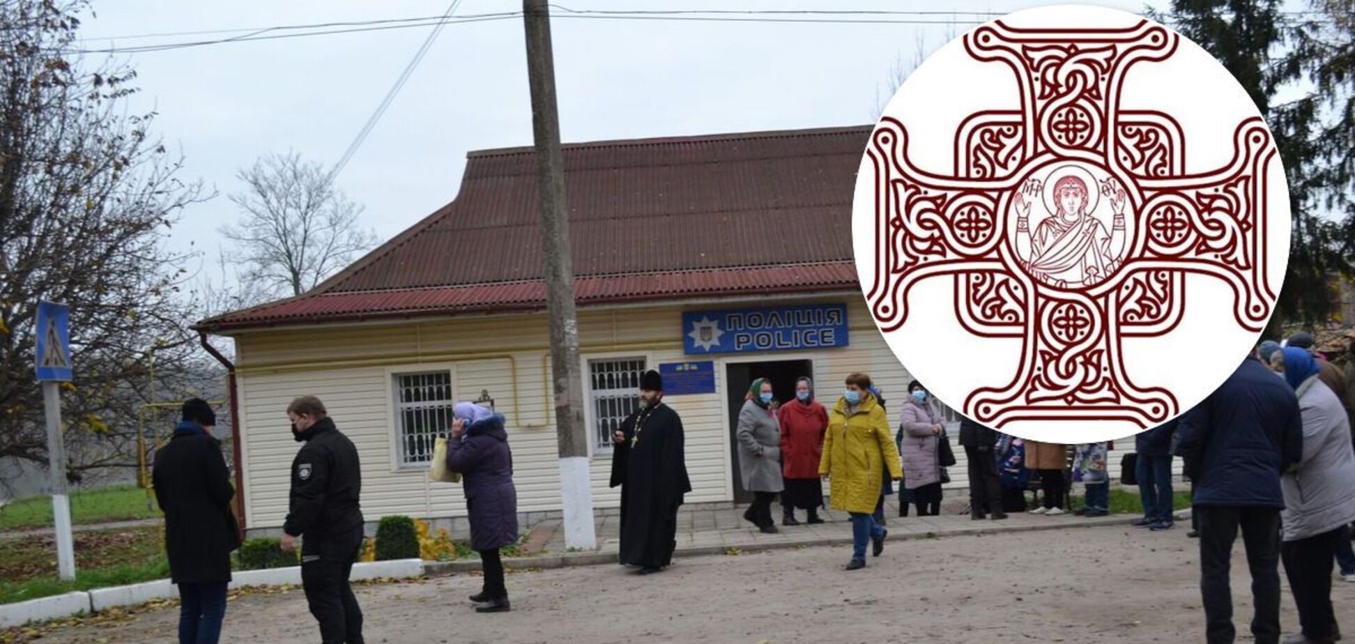 В Черкасской верующих ПЦУ не пускают в церковь