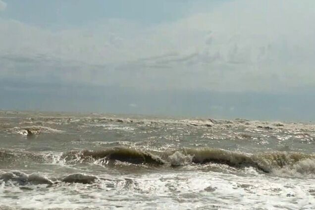 Шторм на море