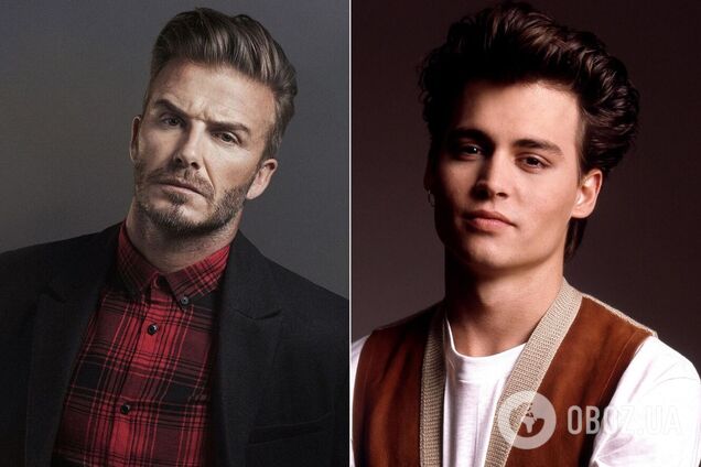 Дэвид Бэкхем, Джонни Депп