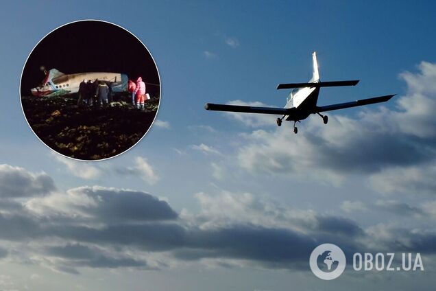 Под Тернополем разбился самолет