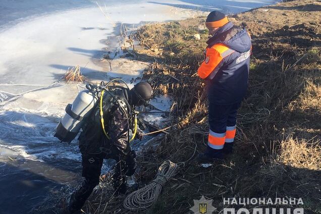 Достали из-под льда: на Киевщине нашли тело загадочно пропавшего мужчины. Фото
