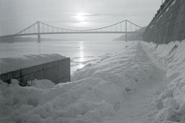 Зимовий Київ в 1978 році