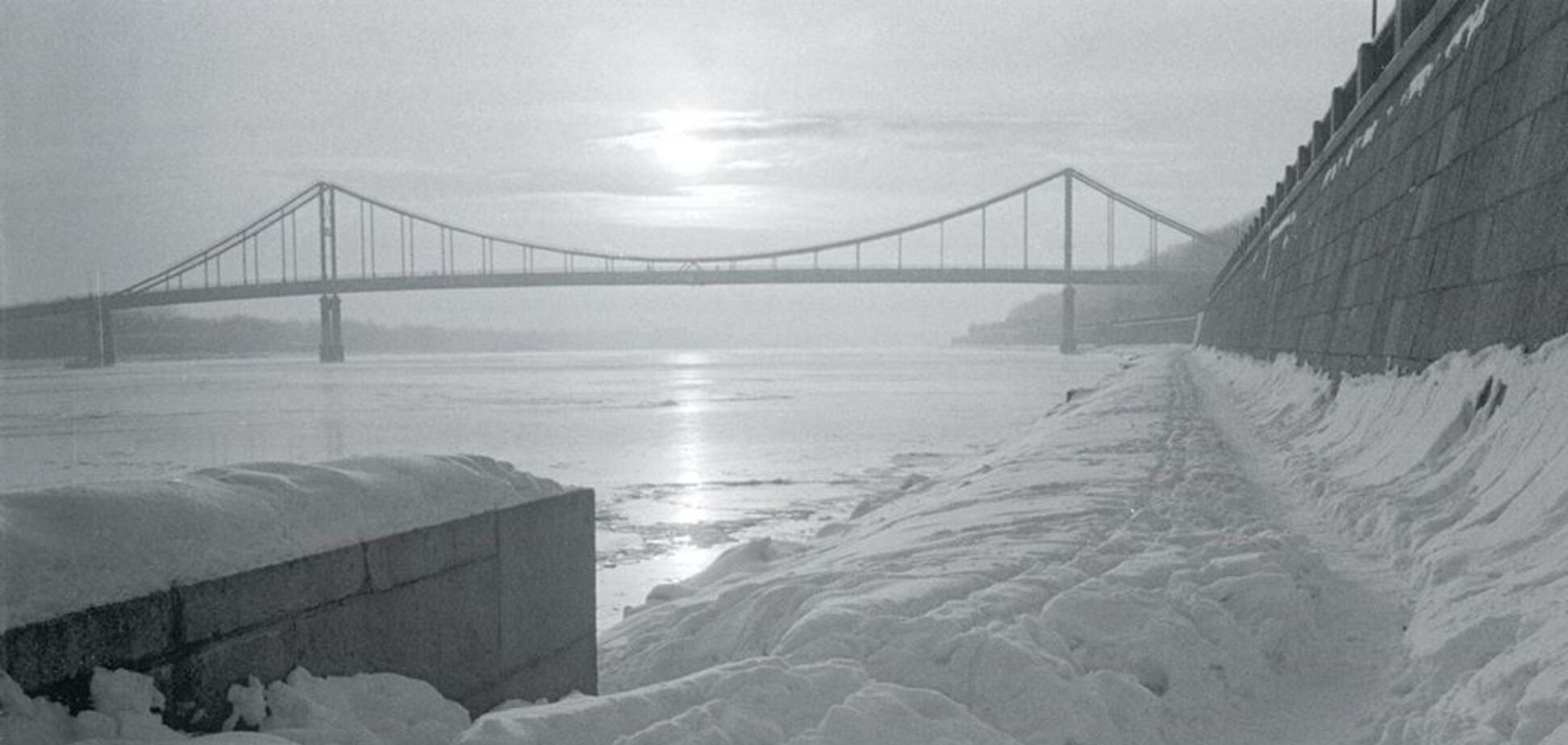 Зимовий Київ в 1978 році