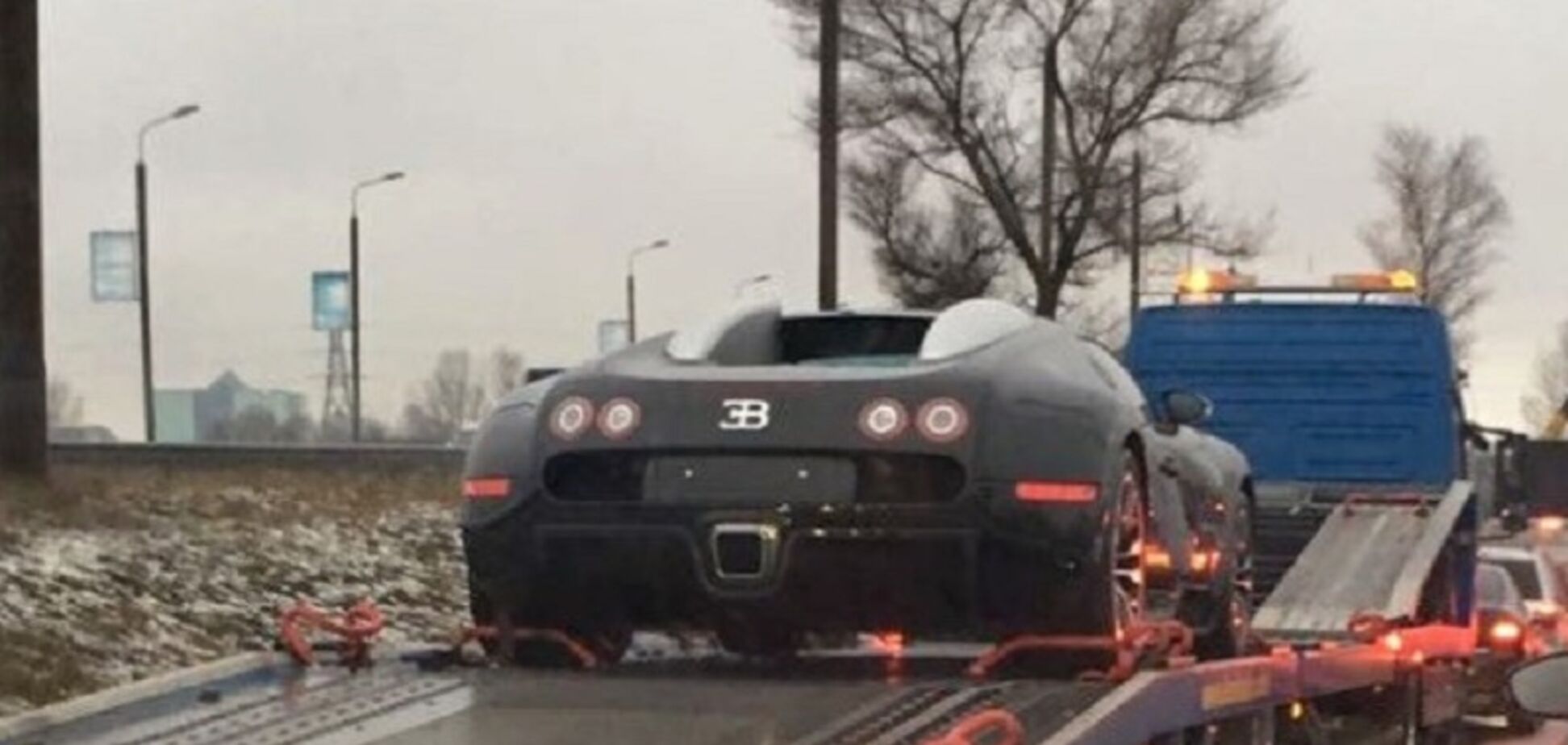 Помічений в Україні Bugatti Veyron виявився фейком