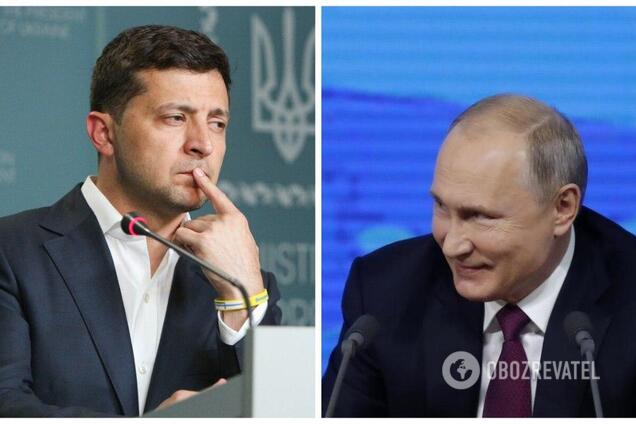 Зеленский и Путин