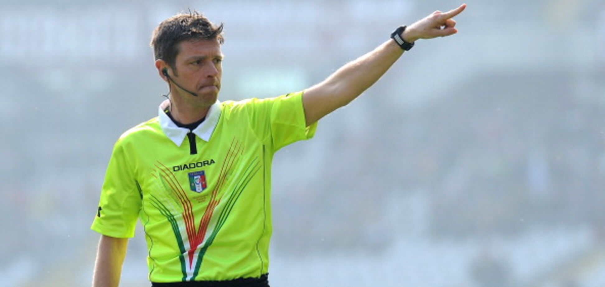 Італійський арбітр отримав річну дискваліфікацію