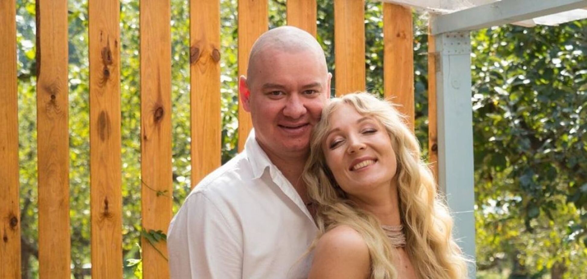 Євген Кошовий з дружиною