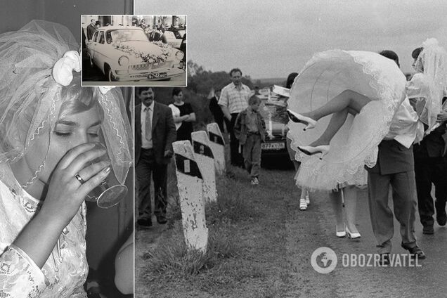 Ковры, унижение и мордобой: как проходили свадьбы в СССР. Фото