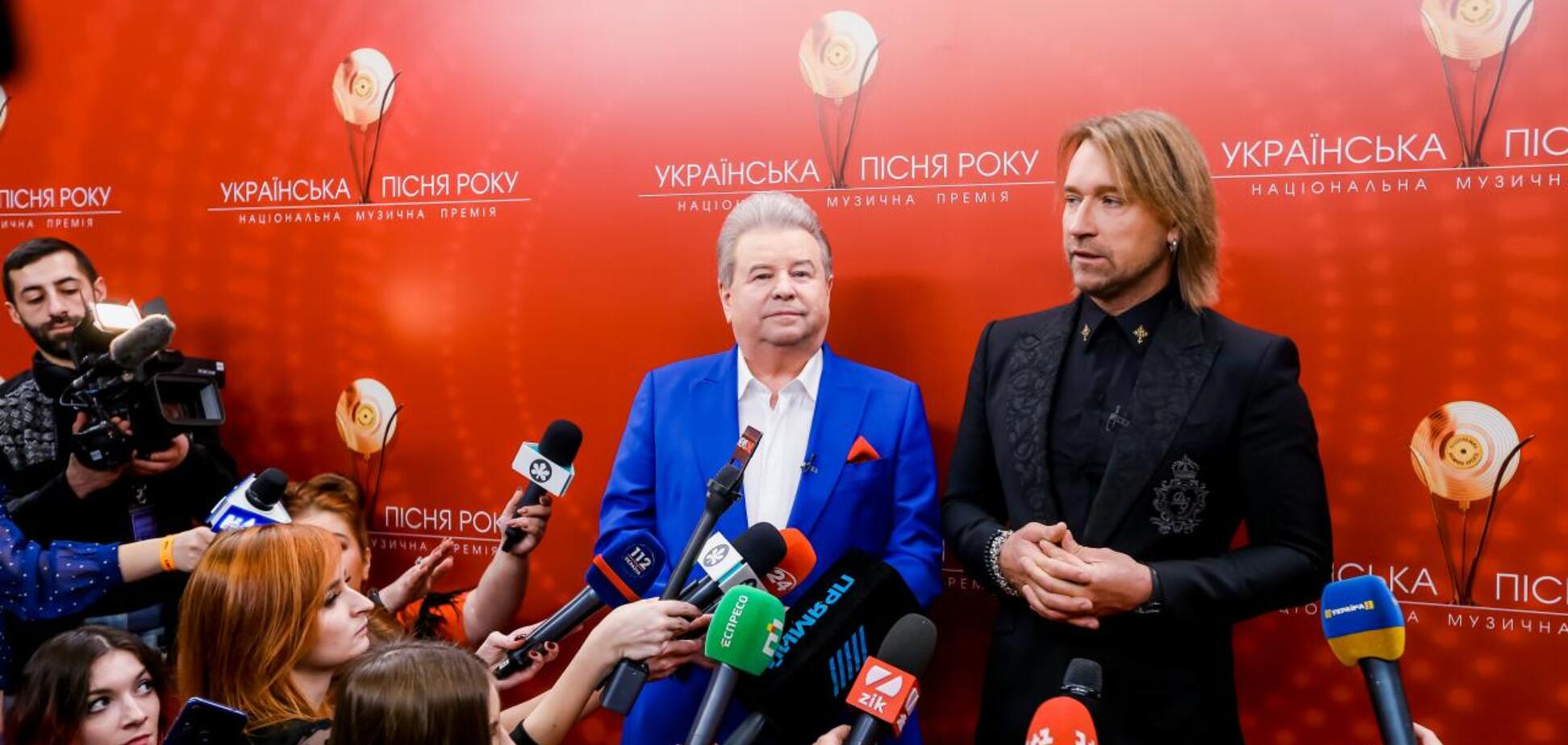 Михаил Поплавский и Олег Винник возродили 'Украинскую песню года'