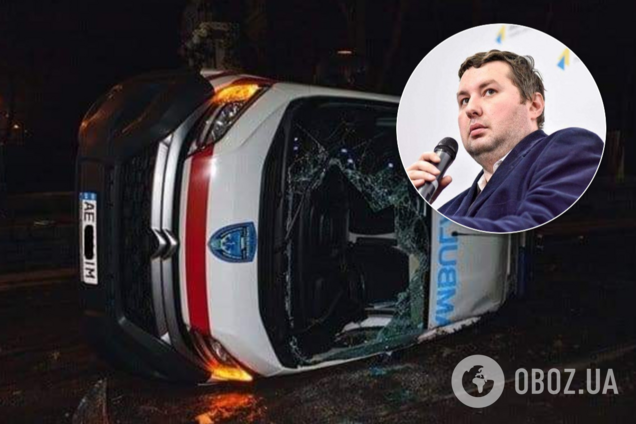 Виновником ДТП со 'скорой' в Днепре оказался активист