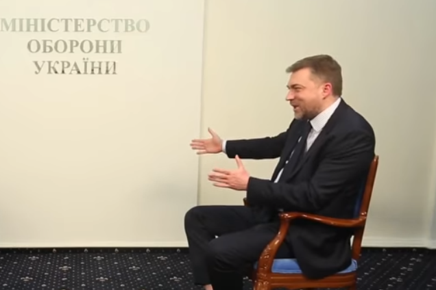 Появилось кадры с 'побегом' Загороднюка от журналиста