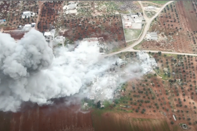 Взрыв на базе России в Сирии