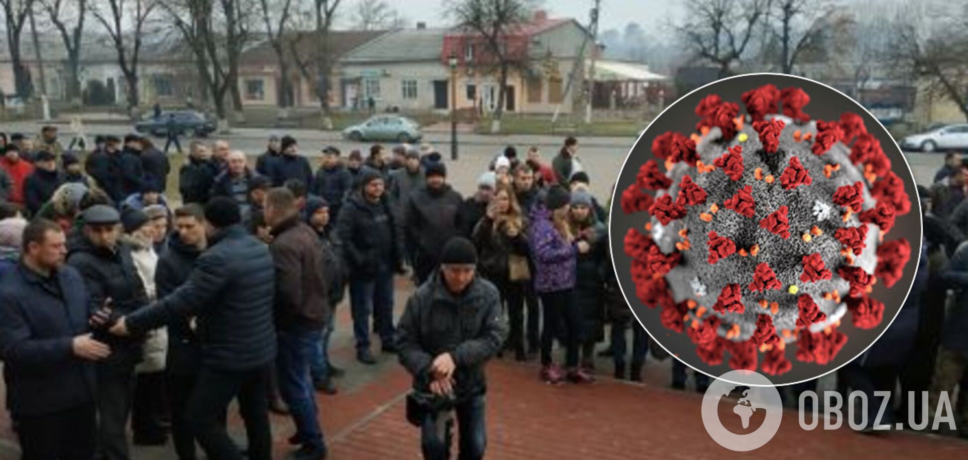 'Не дай Бог, заболеем': под Тернополем устроили агрессивную блокаду против коронавируса