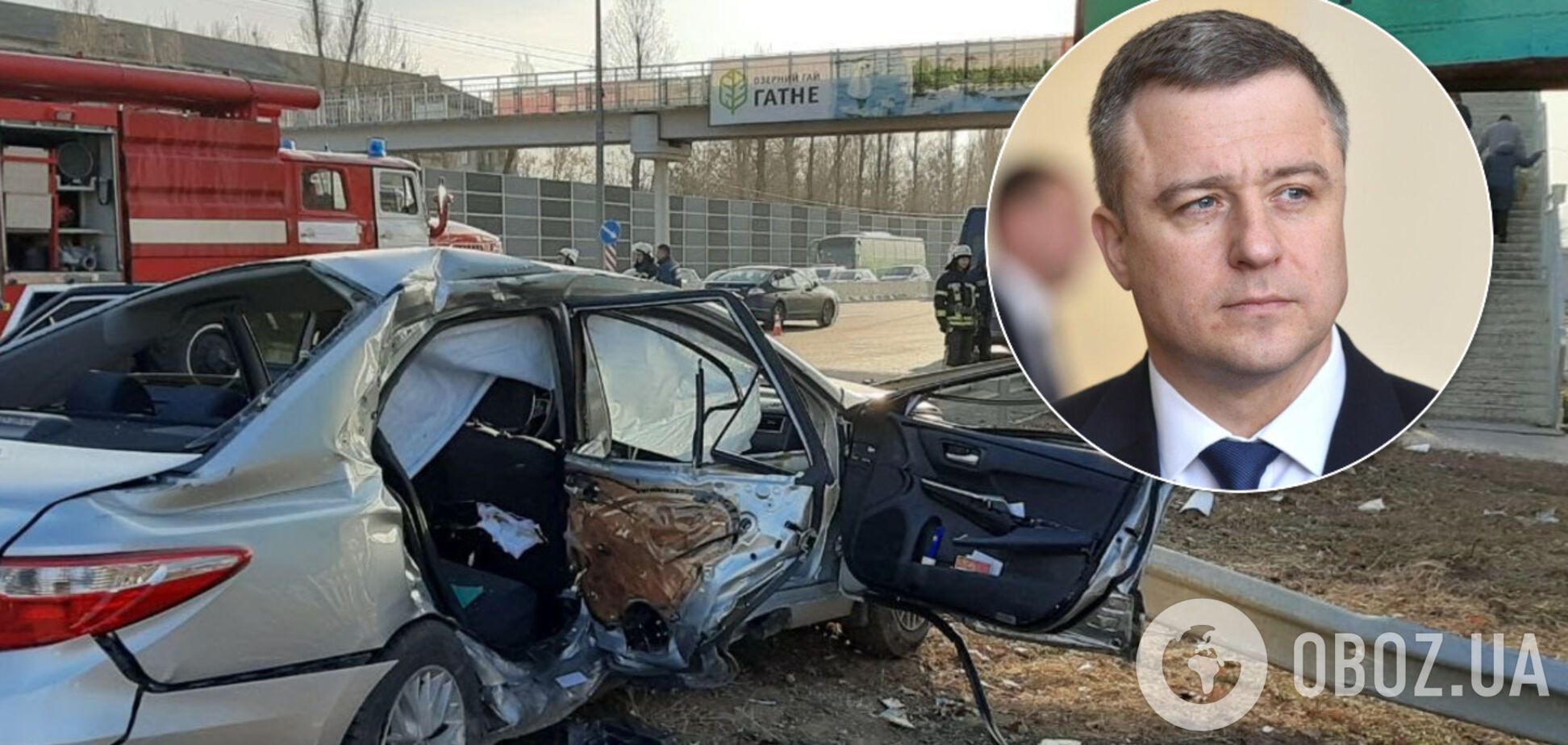 Под Киевом произошло ДТП с Кулебой