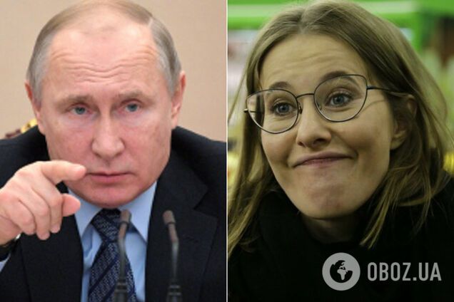 "Зашквар": росіяни "заклювали" показушну дружбу Путіна та Собчак. Відео