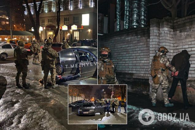 В Днепре вооруженные преступники похитили девушку и требовали деньги: фото и видео задержания