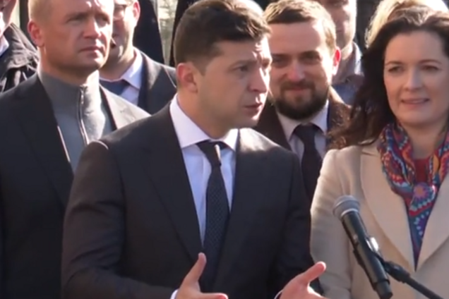 Із Зеленським у Борисполі трапився конфуз