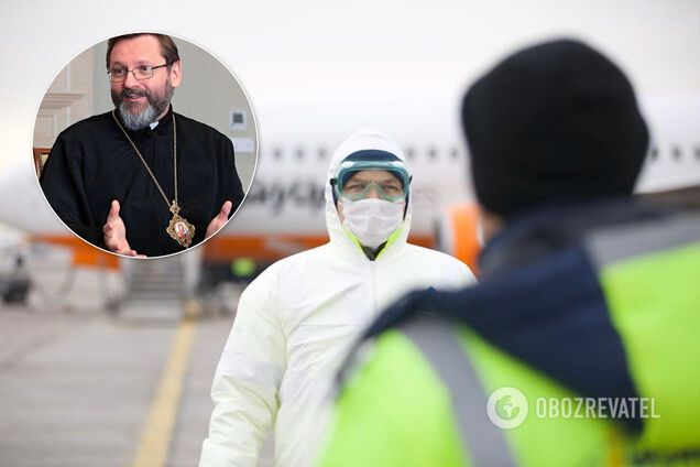 Глава УГКЦ раскритиковал протесты в Новых Санжарах