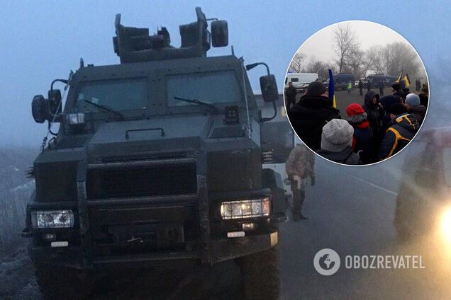 Блокують дороги, стягнули бронетехніку: на Полтавщині влаштували бунт проти українців із Уханя